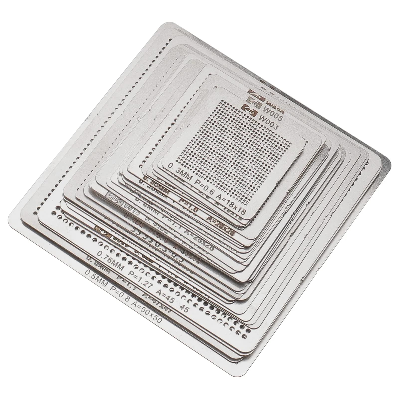 Ellbest Soldering & Reballing Station with 36 BGA Reballing Stencils | High-Quality Stainless Steel, Economical & Durable - main product image