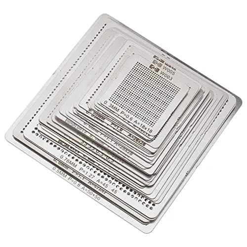 Ellbest Soldering & Reballing Station with 36 BGA Reballing Stencils | High-Quality Stainless Steel, Economical & Durable thumbnail 1