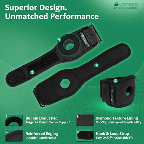 JOMECA Wrist Brace for TFCC Tears with Built-in Ring Pad | Support for Ulnar Wrist Pain & Instability (L/XL) thumbnail 6