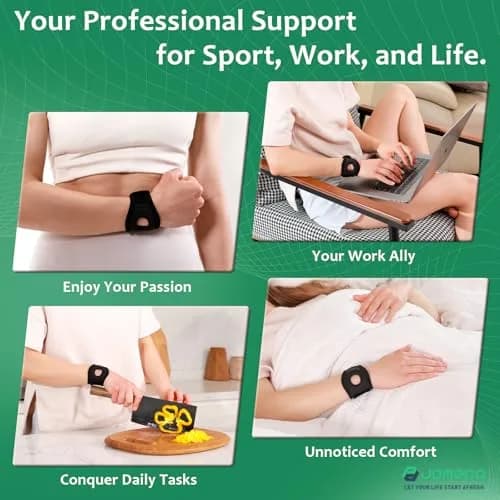 JOMECA Wrist Brace for TFCC Tears with Built-in Ring Pad | Support for Ulnar Wrist Pain & Instability (L/XL) thumbnail 7