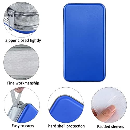 Siveit Blue 96 Capacity Disc Storage Binder for Car | Portable CD DVD Wallet Organizer thumbnail 2