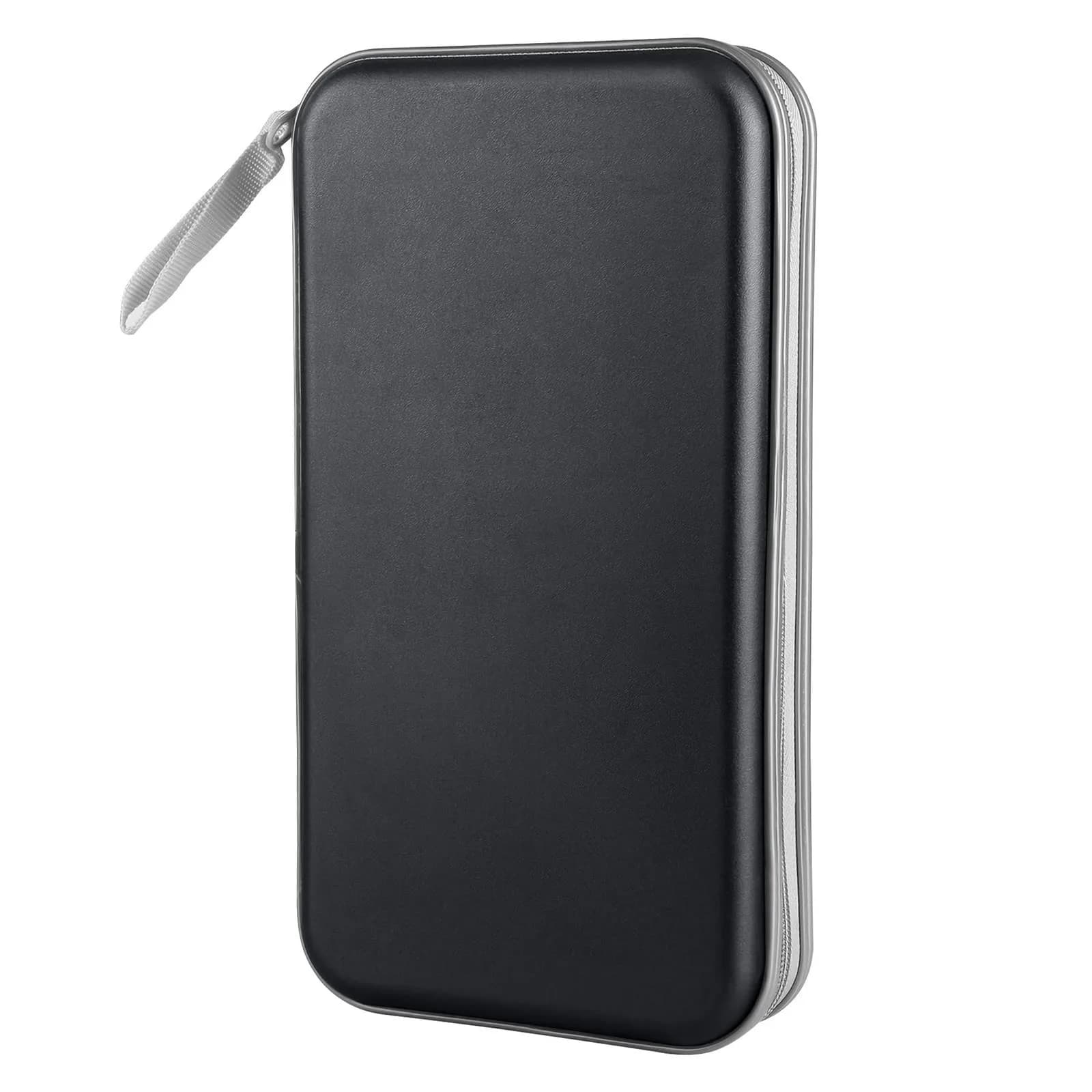 Siveit Black CD DVD Storage Binder 96 Capacity | Lightweight Car Organizer - main product image