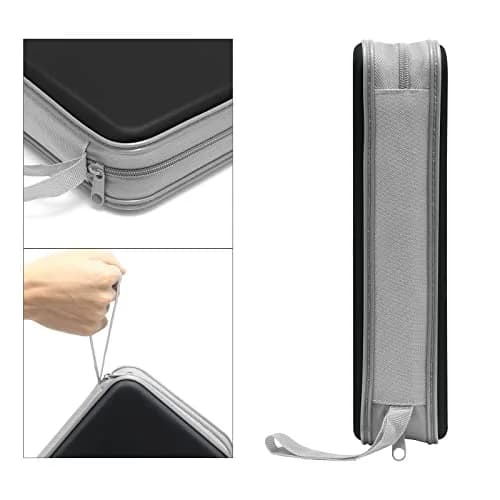 Siveit Black CD DVD Storage Binder 96 Capacity | Lightweight Car Organizer thumbnail 3