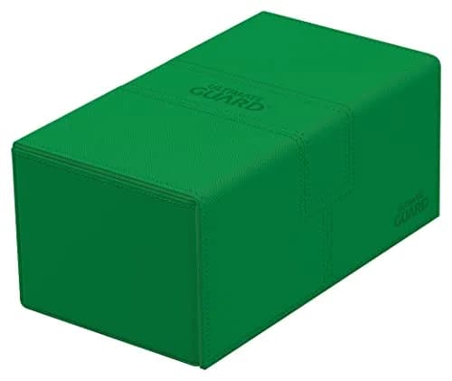 Ultimate Guard Twin Flip'n'Tray 200+ Deck Case for 200 Double-Sleeved TCG Cards | Microfiber & Magnetic Closure thumbnail 1