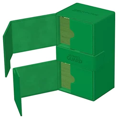 Ultimate Guard Twin Flip'n'Tray 200+ Deck Case for 200 Double-Sleeved TCG Cards | Microfiber & Magnetic Closure thumbnail 4