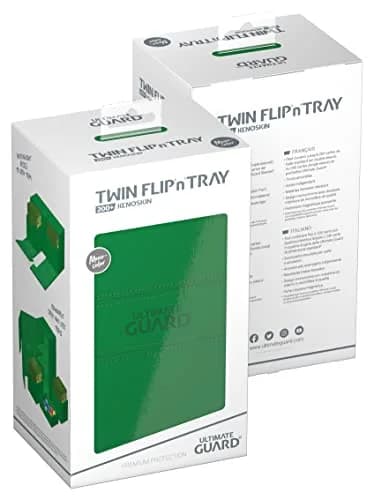 Ultimate Guard Twin Flip'n'Tray 200+ Deck Case for 200 Double-Sleeved TCG Cards | Microfiber & Magnetic Closure thumbnail 8