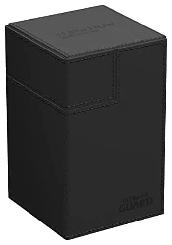Ultimate Guard Flip'n'Tray 100+ Deck Case for 100 Double-Sleeved TCG Cards + Dice Tray | Magnetic Closure & Microfiber Lining thumbnail 1