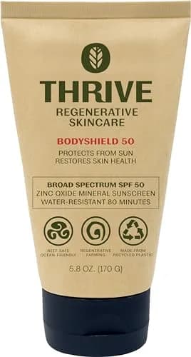 Thrive Natural Care SPF50 Mineral Sunscreen 164.4 ml (5.8 Oz) | Reef Safe, Hawaii Compliant, Non-Nano Zinc Oxide thumbnail 1