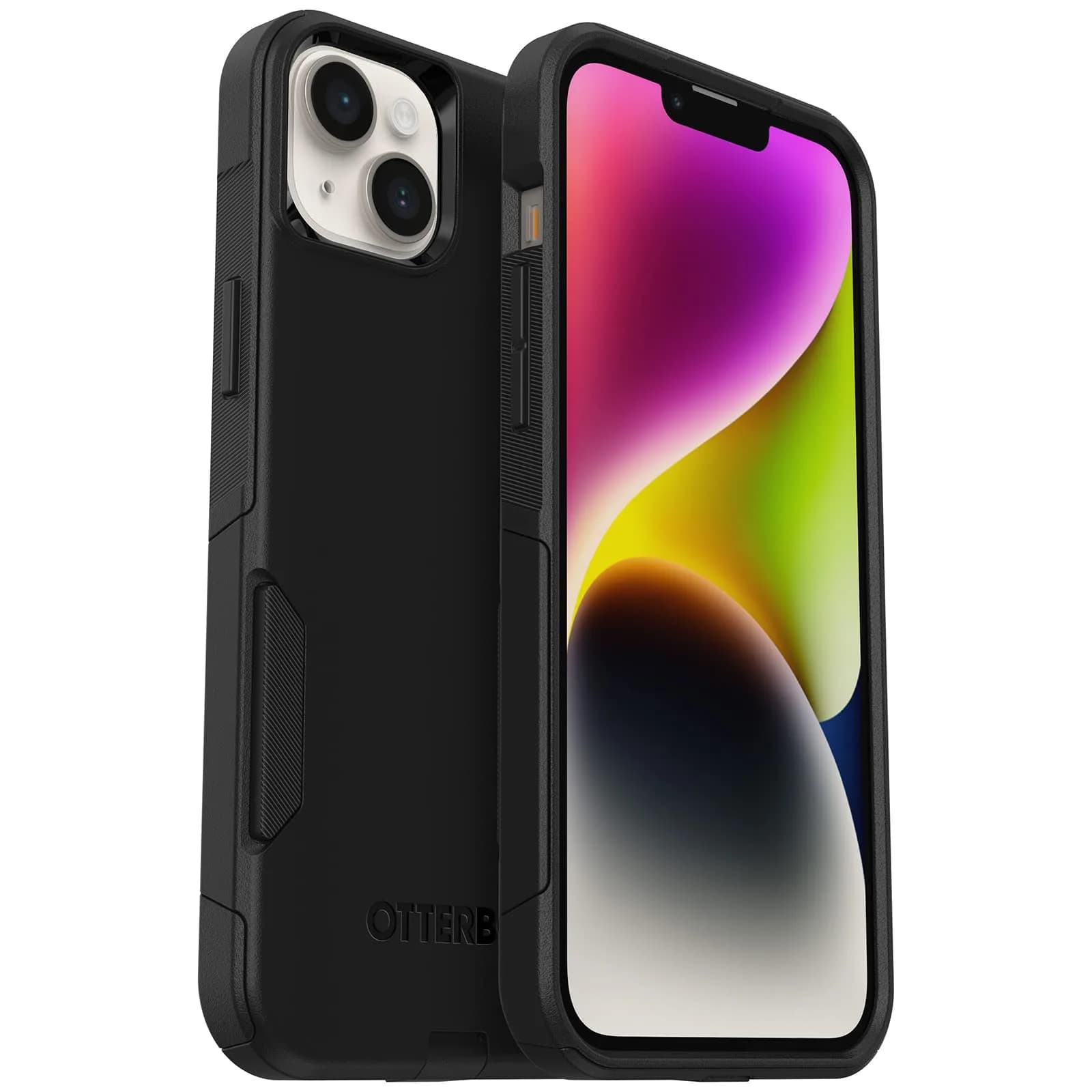 OtterBox Commuter Series Case for iPhone 14 Plus | 167.30 mm x 85.67 mm x 14.00 mm — Black