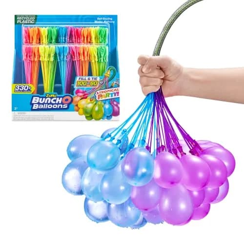 Bunch O Balloons Tropical Party Water Balloons 330+ Count | Rapid-Fill Self-Sealing thumbnail 2