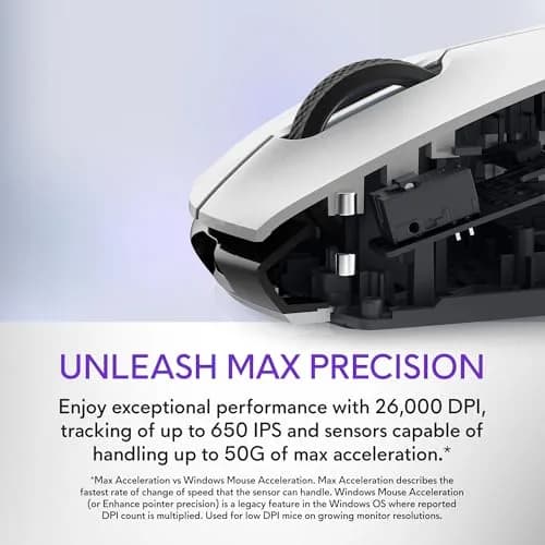 Alienware Wireless Gaming Mouse AW720M 26000 DPI | Ambidextrous, Fast Charging, 8 Buttons thumbnail 2