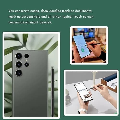 LiXiongBao S22 Ultra S Pen Replacement for Samsung Galaxy S22 Ultra 5G Stylus, Green (10g) thumbnail 3