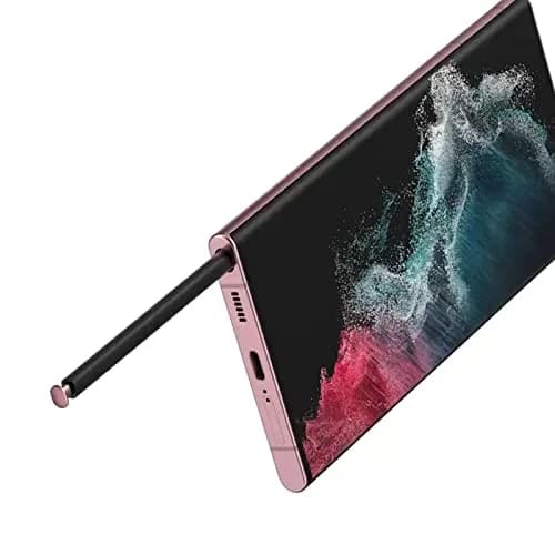 PCTC Replacement S Pen for Samsung Galaxy S22 Ultra 5G 6.8" SM-S908U Burgundy | Stylus Pen without Bluetooth thumbnail 3
