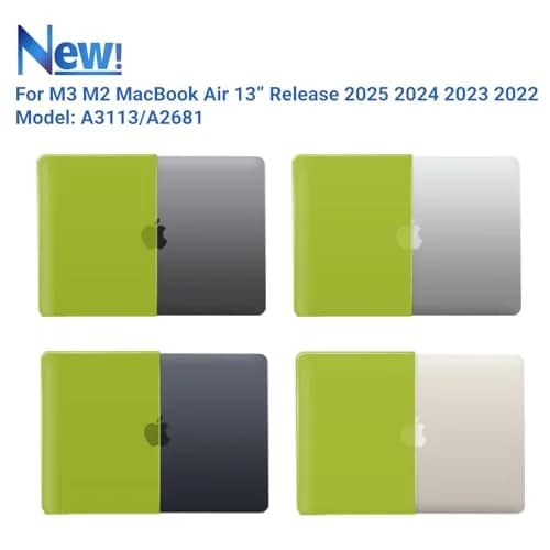 IBENZER MacBook Air 13 Inch Case M5 M4 M3 M2 | Hard Shell Cover for 2022-2026 Models thumbnail 4