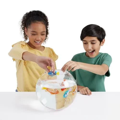 Robo Alive Robo Fish Robotic Swimming Fish (2 Pack, Red + Blue) | Water Activated Toy for Kids 3+ thumbnail 6
