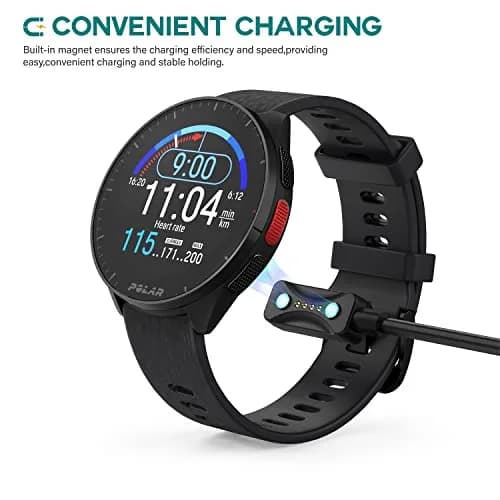 TUSITA Magnetic Charger Compatible with Polar Pacer, Pacer Pro, Ignite 3, Vantage V3, Vantage M3, 1M USB-A thumbnail 2