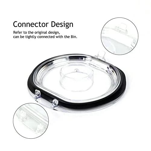 Chuancheng Dust Bin Lid Cap for Dyson V7 V8 Vacuum Cleaner Replacement Cover with Sealing Ring thumbnail 10