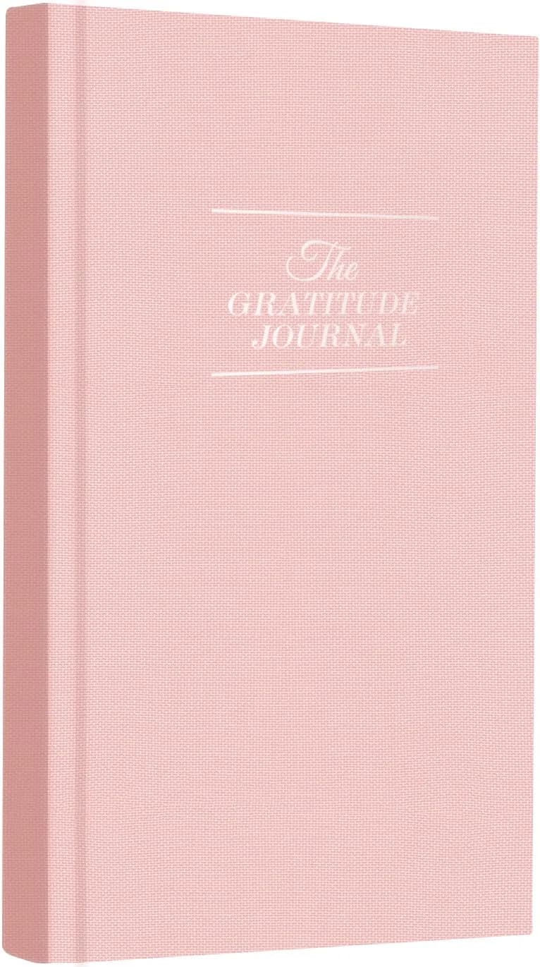 GOSSIP FOX Gratitude Journal for Happiness, Optimism & Reflection - Undated Daily Planner 15.2 x 21.3 cm (6 x 8.4 inches) — Pink