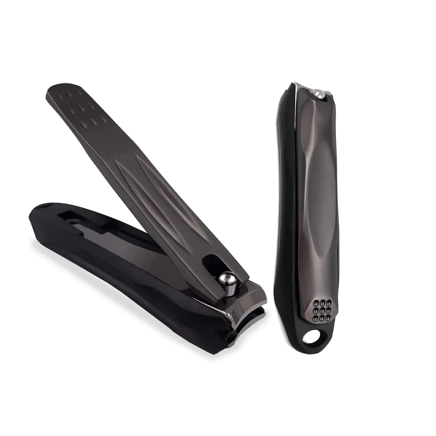 Ongle Precision Nail Clippers with Catcher & Filer, 9.1cm (3.6in) Stainless Steel | Professional Manicure Tools - main product image