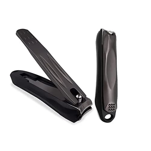 Ongle Precision Nail Clippers with Catcher & Filer, 9.1cm (3.6in) Stainless Steel | Professional Manicure Tools thumbnail 1