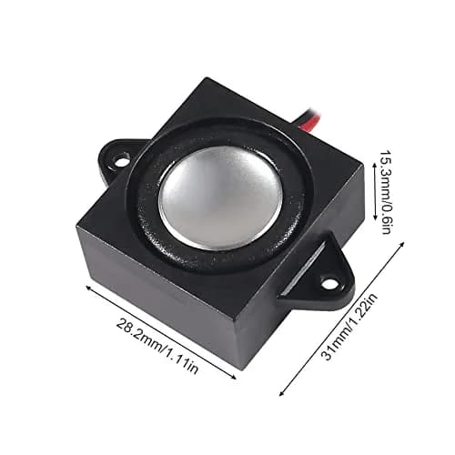 DWEII Mini Speaker 3 Watt 8 Ohm Rectangular Prism with JST-PH2.0 Interface (4-Pack, 15mm Thick) thumbnail 5