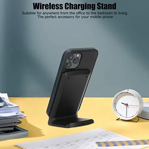 VBESTLIFE Charging Stand | Wireless & Fast Charging, 15W, Tabletop, USB Type C thumbnail 8