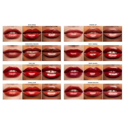 e.l.f. Glossy Lip Stain Fiery Red 3ml (0.1 Fl Oz) | Long-Lasting, Sheer Color & Subtle Gloss thumbnail 2