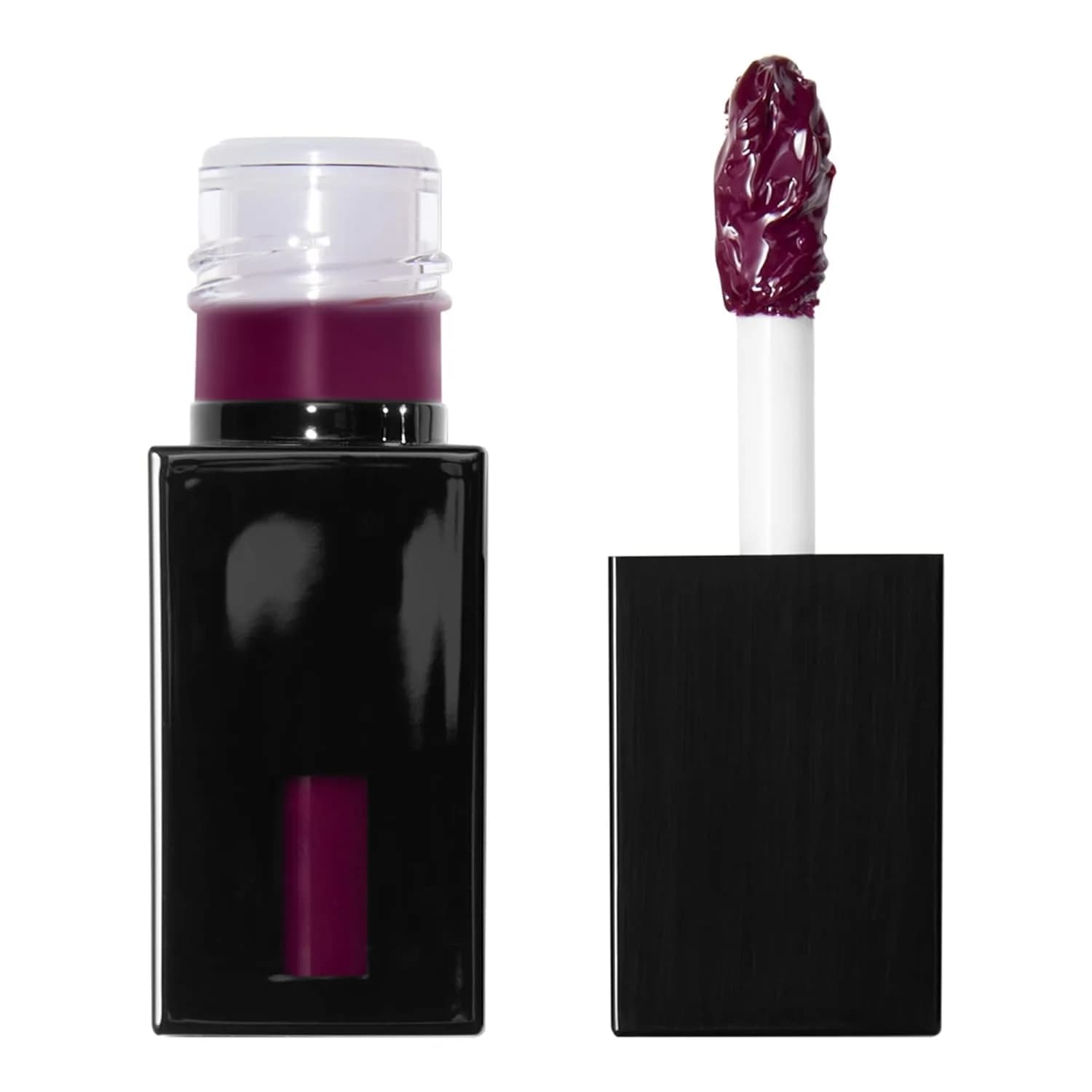 e.l.f. Glossy Lip Stain Fiery Red 3ml (0.1 Fl Oz) | Long-Lasting, Sheer Color & Subtle Gloss — Berry Queen