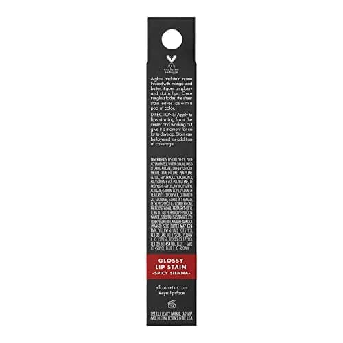 e.l.f. Glossy Lip Stain 0.1 Fl Oz | Long-Lasting Sheer Color & Gloss Finish thumbnail 6