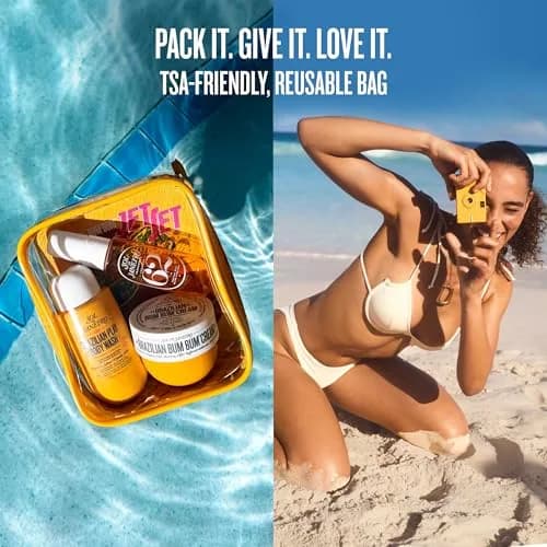 Sol de Janeiro Bum Bum Jet Set | Cheirosa '62 Scent, 170ml (5.75 Fl Oz) | Travel Size Luxury Beauty Set thumbnail 7