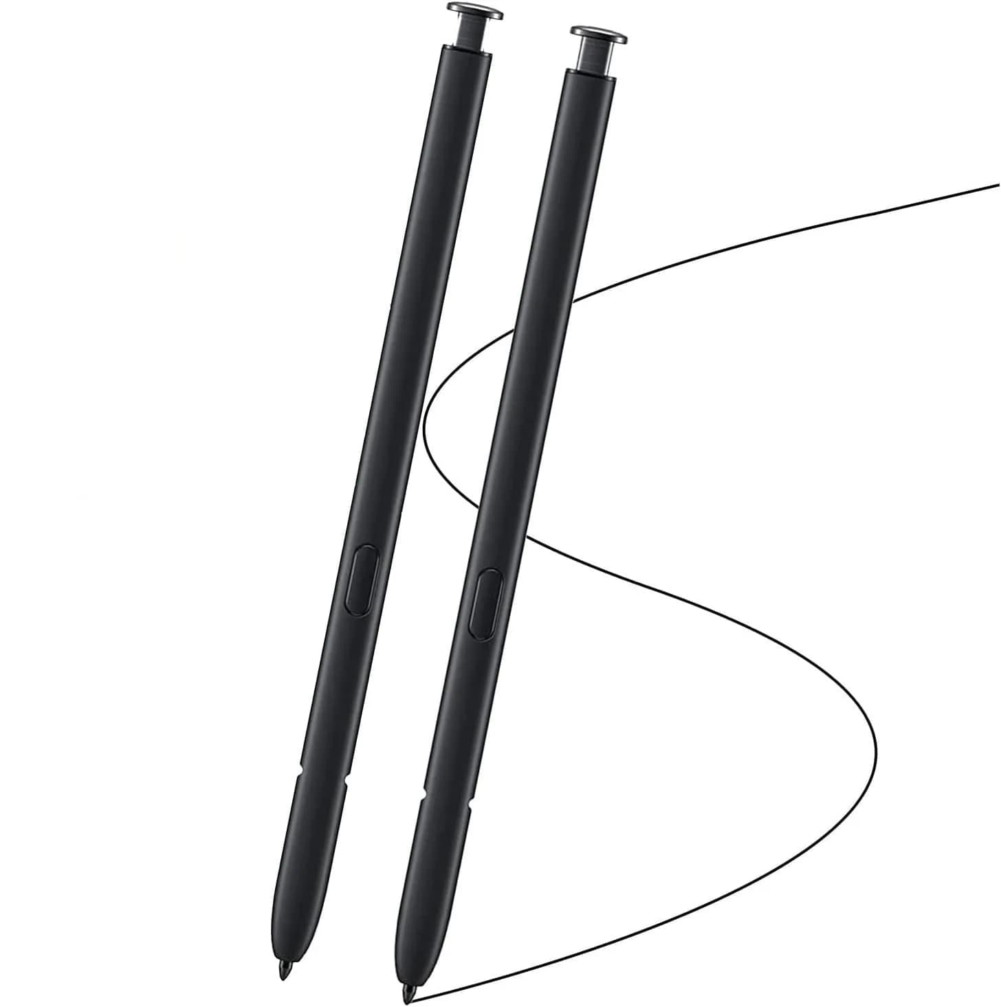 PCTC 2 Pack S Pen Replacement for Samsung Galaxy S22 Ultra 5G 6.8" Stylus Pen (Phantom Black) | Without Bluetooth - main product image