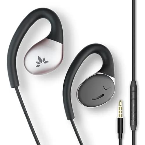 Avantree Resolve Open-Ear Wired Earbuds with Mic & Over-Ear Hook | Small-Medium Size, 1.2m Cable thumbnail 1