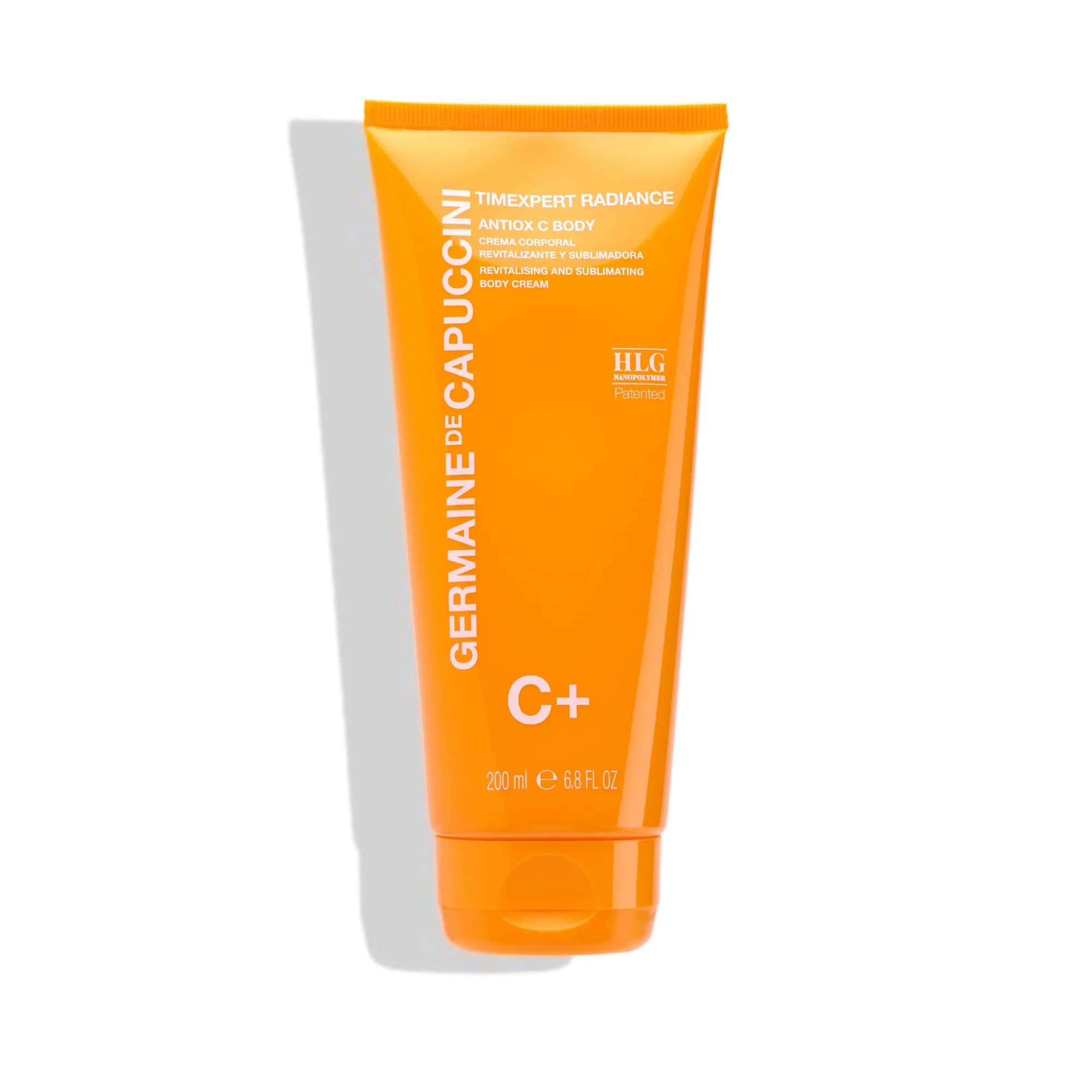 Germaine de Capuccini Timexpert Radiance C+ Body Cream 6.8 Fl oz | Hydrating, Nourishing, Illuminating — 6.8 Fl Oz