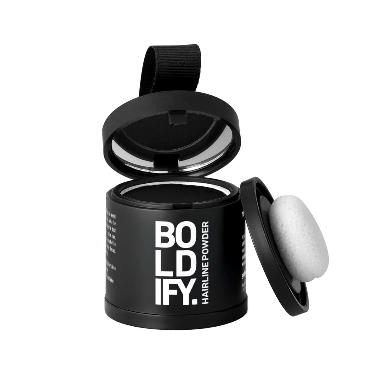 Boldify Hairline Powder Black 10g (0.35 oz) | Instant Root Coverage & Thinning Hair Filler