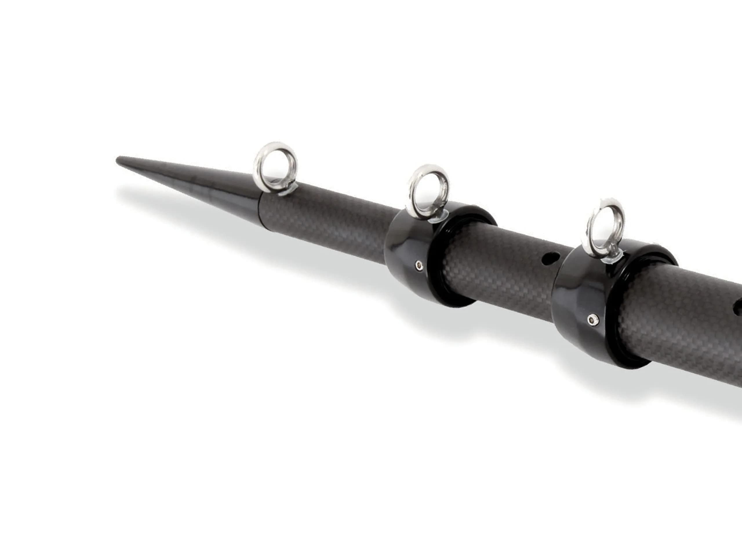 Tigress XD 3K Carbon Fiber Telescoping Center Outrigger | Sport Fishing Boat Accessory - main product image