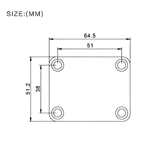 MAXCHEER Gold Bass Guitar Neck Plate with Screws | Strengthen Joint Connector thumbnail 5