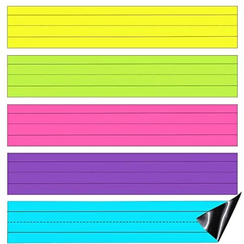 Chinco Magnetic Sentence Strips 24 x 3 Inch | Reusable Classroom Learning Tool for Teachers & Students thumbnail 1