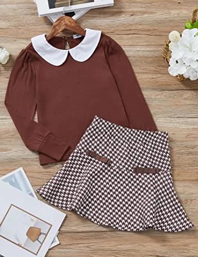 LIONJIE Toddler Girl Outfit Set 9-10Y | Festive Christmas Dress for Girls thumbnail 5