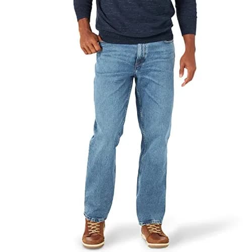 Lee Men's Legendary Relaxed Fit Jean, True Blue, 32W x 32L | Straight Leg thumbnail 1