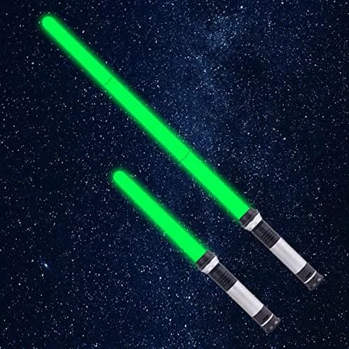OSDUE Light Up Saber with Sound 7 Colors | Retractable Kids Toy 80cm thumbnail 2