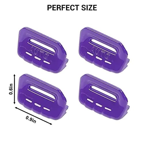 Jimen Compatible with Jeep Wrangler JL & Gladiator 2018-2023 | Purple Interior Trim Cover thumbnail 4