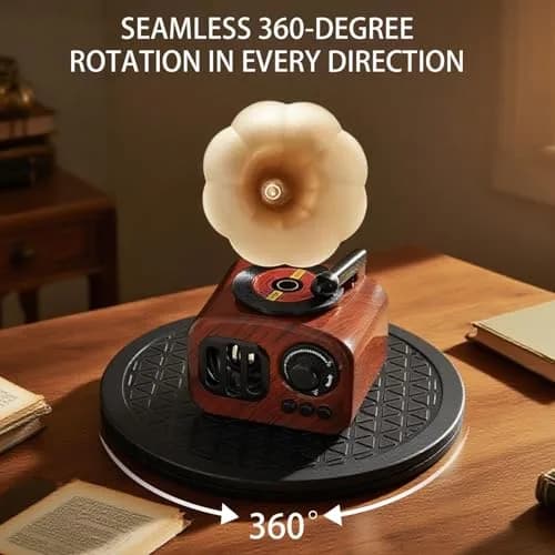 QDiShi 8 Inch Rotating Swivel Stand 2-Pack | Heavy Duty ABS Turntable thumbnail 4