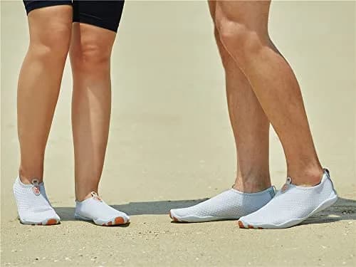 Vsufim Water Sports Barefoot Shoes Aqua Socks for Women Men | Quick-Dry Breathable Stretch Upper (12 Women/11 Men) thumbnail 2