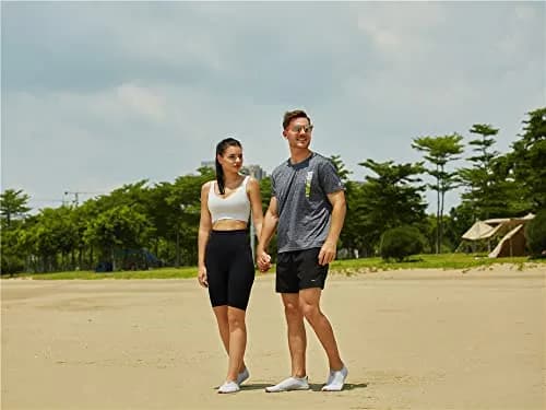 Vsufim Water Sports Barefoot Shoes Aqua Socks for Women Men | Quick-Dry Breathable Stretch Upper (12 Women/11 Men) thumbnail 3
