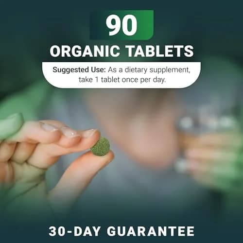 Dr. Berg Nutritionals Greens Superfood Cruciferous Vegetable Tablets | Organic Phytonutrient Support for Energy & Liver (90 Tablets) thumbnail 8