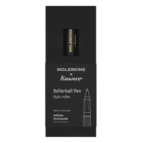 Moleskine x Kaweco Roller Pen 0.7mm Point | Black Ink, Smooth Writing, Refillable thumbnail 4