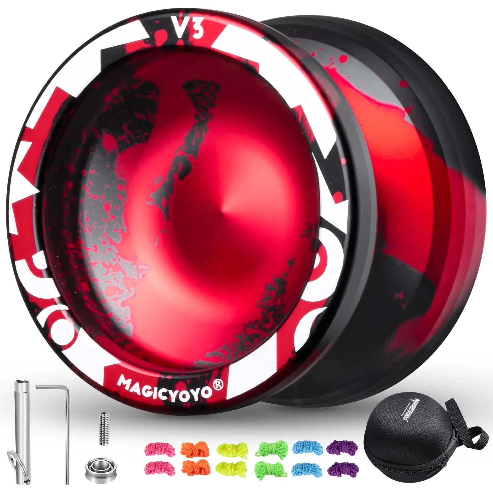 MAGICYOYO Professional Responsive Yoyo V3 Metal Yo yo for Kids Beginners | Dual Function Aluminum Alloy 6061 - main product image