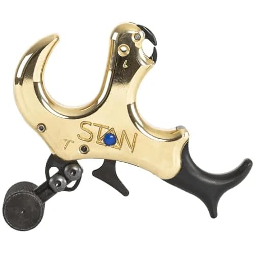 Stan OnneX Thumb Archery Release – Modular Trigger with Zero Travel, Adjustable Tension, 3 & 4 Finger Options, Heavy Metal, XL thumbnail 1