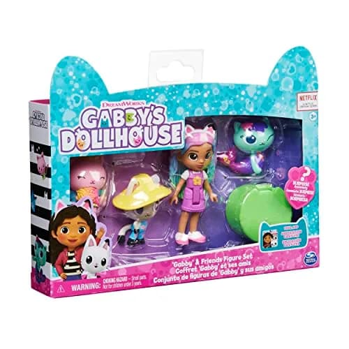 Gabby’s Dollhouse Rainbow Gabby & Friends Figure Set with 4 Figures | Ages 3+ thumbnail 1