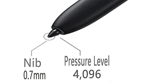 CaoXiong S22 Ultra S Pen Replacement for Samsung S22 Ultra Stylus (2-Pack, Black) | 4096 Pressure Levels thumbnail 4